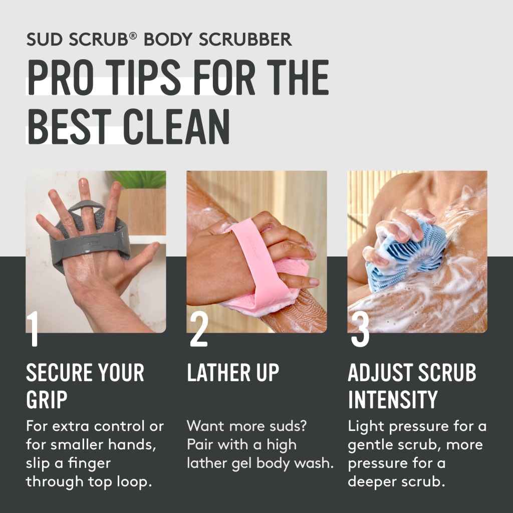 LUMOVA Body Scrubber